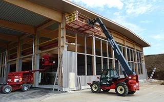 Binz Holzbau Ueber uns Historie 2011 Betriebserweiterung