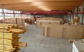 Binz Holzbau Ueber uns Historie 2012 Ausbau der Elementierung