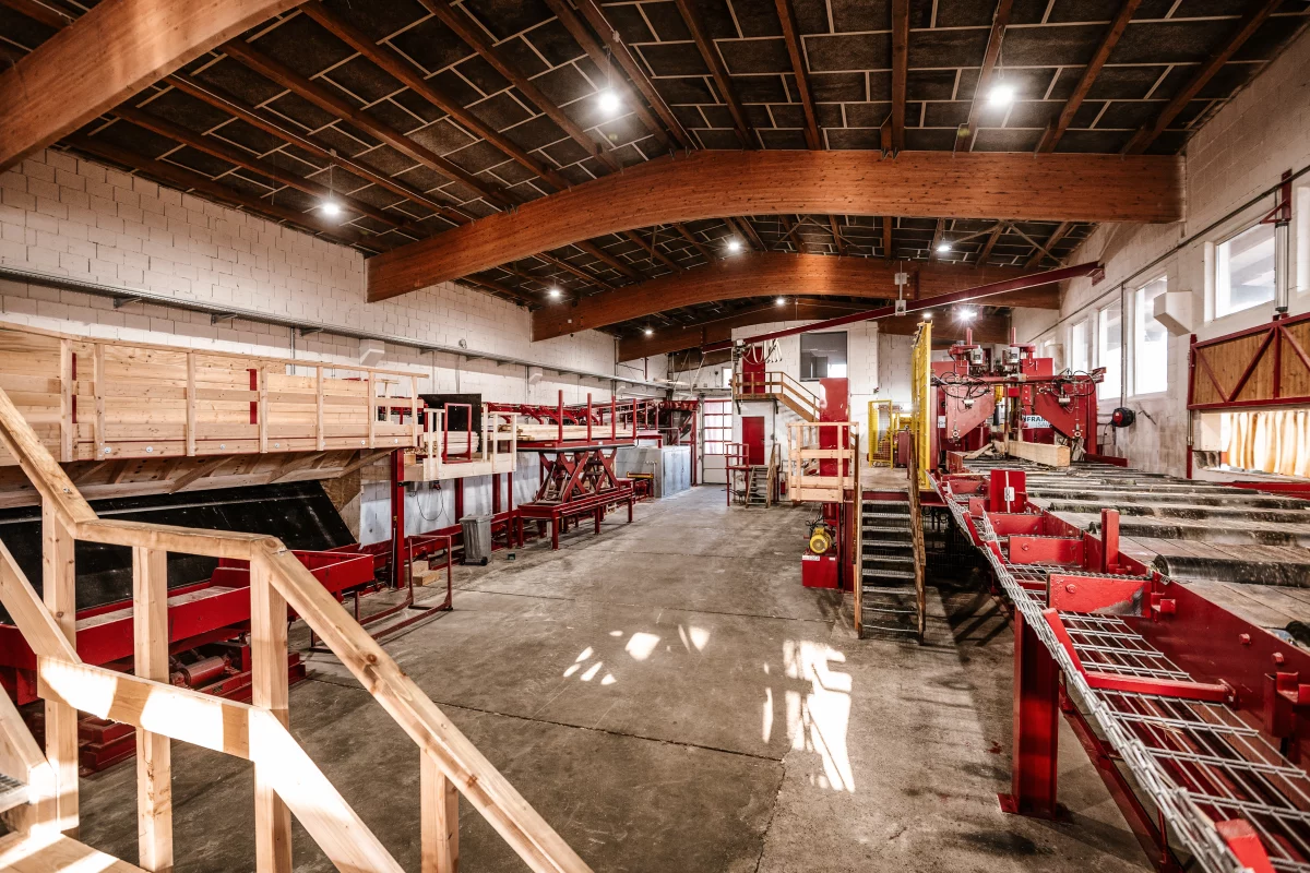 Binz Holzbau Fertigung Impressionen Holzverarbeitung 1200