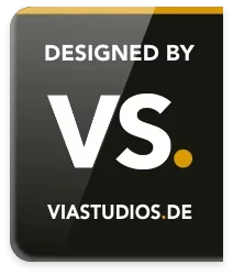 Designed by ViaStudios Badge