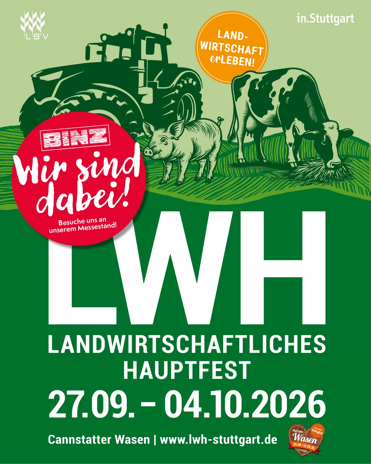 Binz Holzbau Messe Popup LWH2026